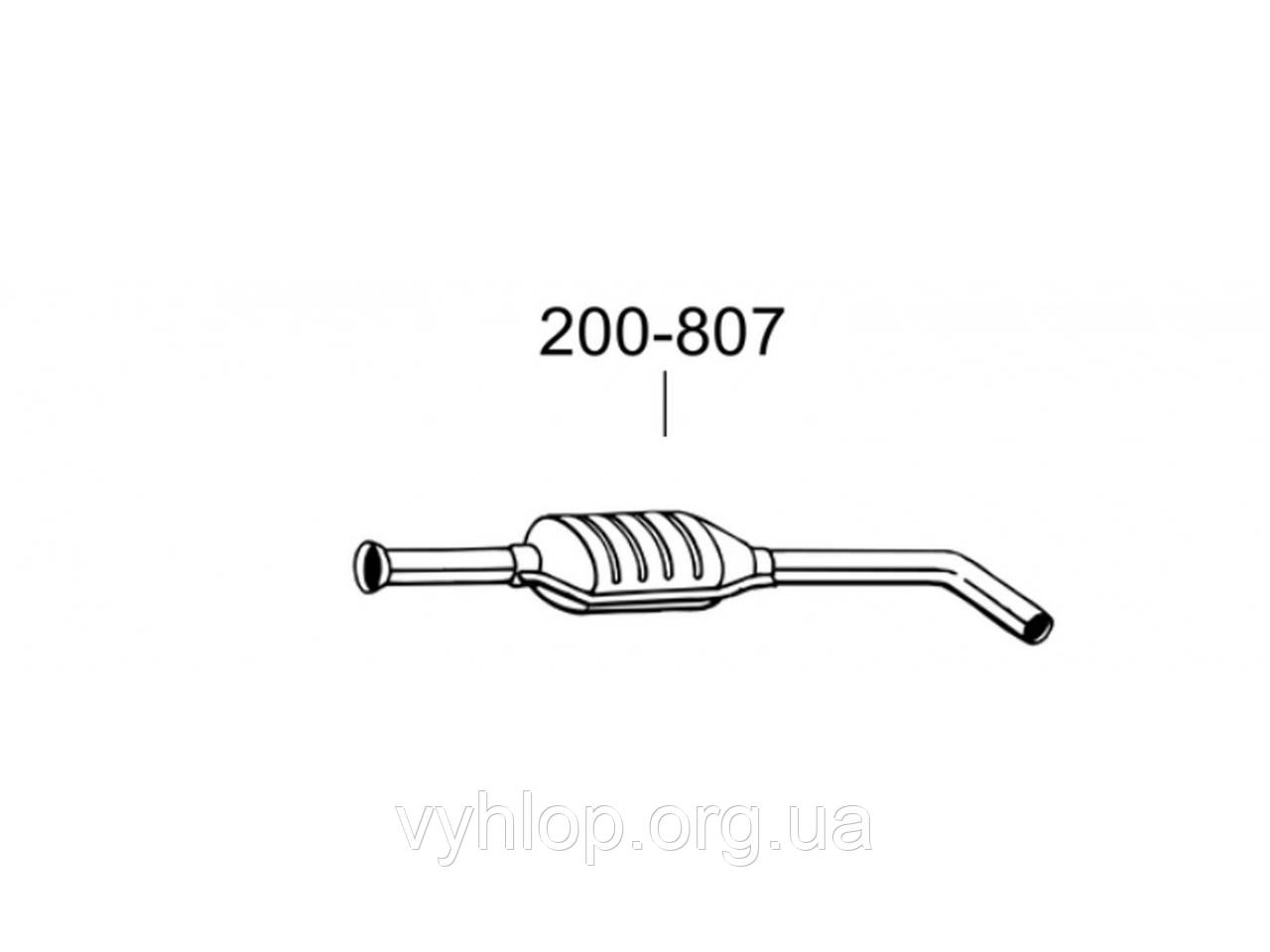 Глущик передній Рено Меган (Renault Megane)/Ріно Сцінік I (Renault Scenic I) 1.4i 16V 99-02 (200-807) Bosal