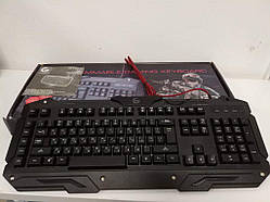 Клавіатура геймерська Gembird KB-UMGL-01-UA Black
