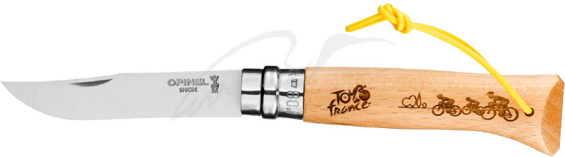 Нож Opinel №8 VRI Tour de France 2020 Engraved