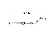 Глушитель передний Хонда СРВ (Honda CRV) 2.0i-16V 4X4 97-01 (292-197) Bosal 09.10