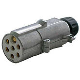 Вилки, розетки, адаптери та перехідники до НАПІВПИЧЕПА (7, 15, S, N, ABS, EBS, ADR 24V)