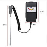 РН-метр для грунту SFT-10 (2,5 - 9 рН) з виносним змінним електродом, фото 2