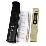 Портативний солемір TDS-3 з ручним калібруванням (0-9990 ppm), фото 4
