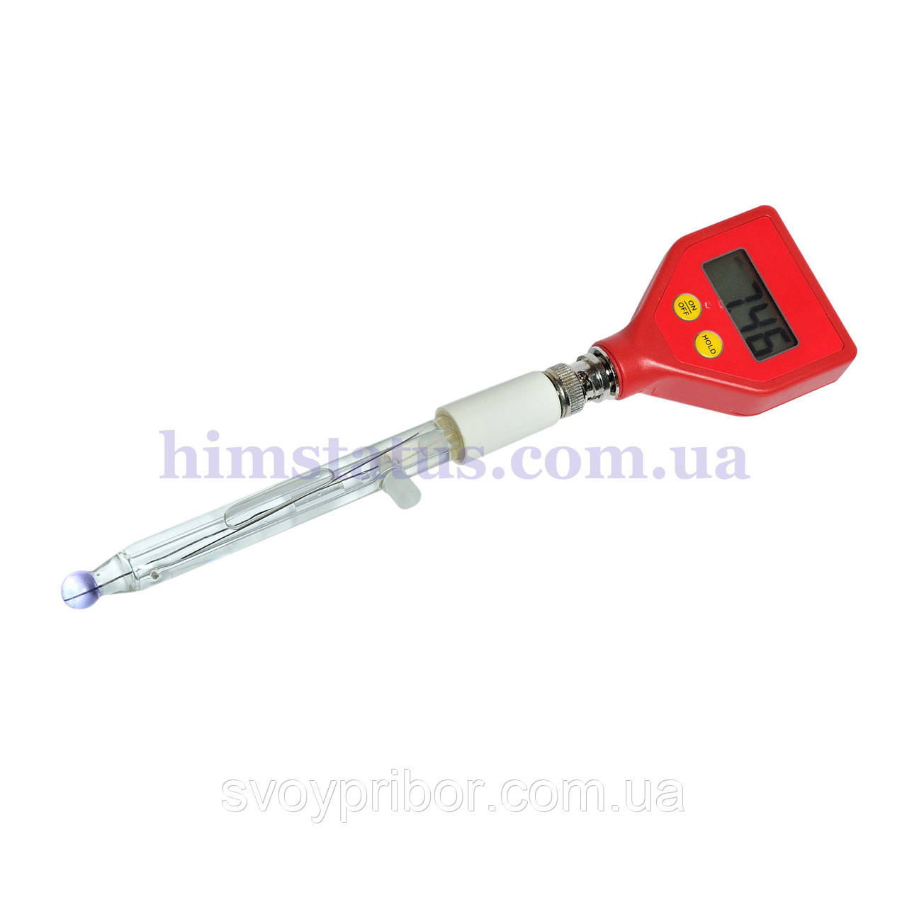 PH-метр PH-98107 (KL-98107) зі змінним скляним електродом (SP300C) BNC, фото 1
