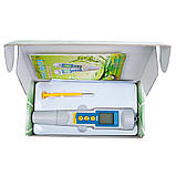 Комбінований вологозахищений рН/TDS/Temp-метр PH/TDS-986 з термометром, фото 9