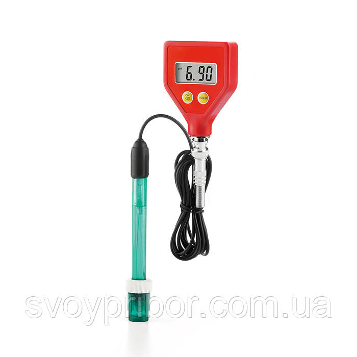 РН-метр PH-98105 (KL-98105 ) зі змінним електродом на проводі (E-201 ), BNC, фото 1