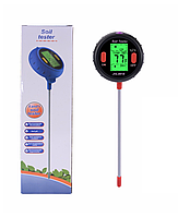 Аналізатор грунту 5в1 JHL9918 (pH/вологомір/термометр/люксметр/вологість повітря)