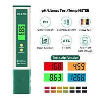 PН-метр PН-2 Pro АТС (подсветка экрана как лакмусовые полоски, -2,00...16,00 рН)