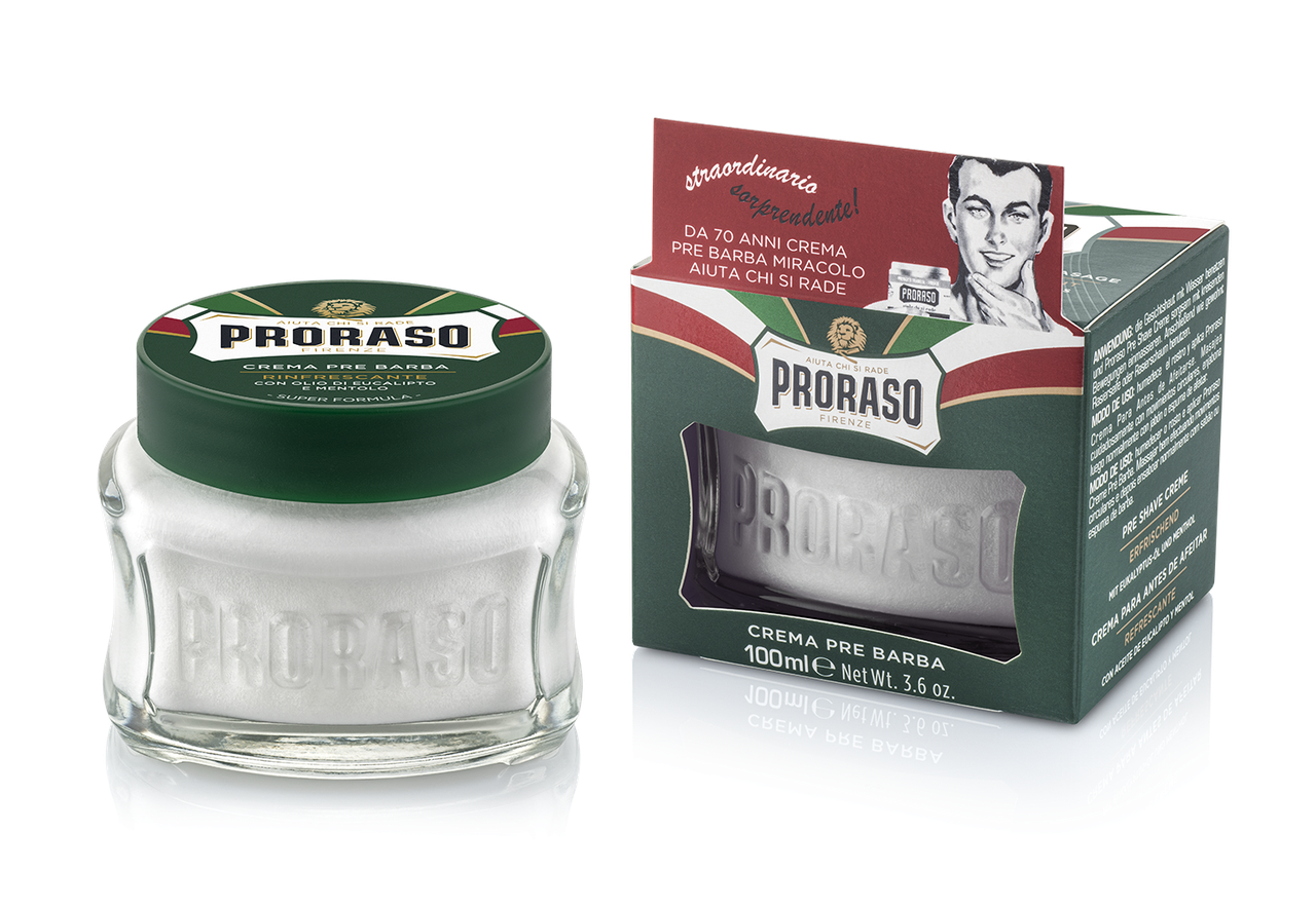 Крем до гоління з ментолом і евкаліптом Proraso 100 мл