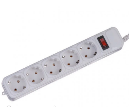 Мережевий фільтр-подовжувач Greelite G55 на 5 розеток 5 м White (N017520), фото 2