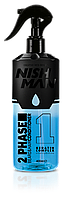 Кондиціонер для волосся й бороди 2-фазний Nishman 2 Phase Beard & Hair Conditioner З кератином 400 мл