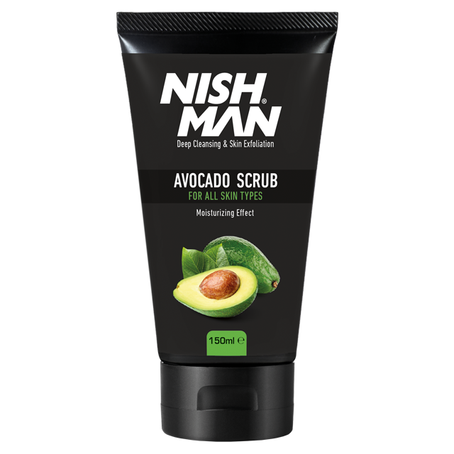 Скраб для обличчя Nishman Natural Avocado Face Scrub 150 мл
