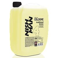 Одеколон після гоління Nishman No4 Lemon After Shave Cologne (Лимон) 5000 мл