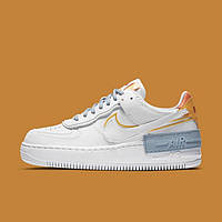 Кросівки жіночі Nike Air Force Shadow Be Kind різні кольори повсякденні шкіра