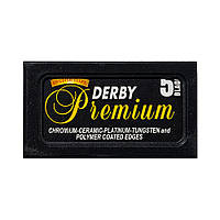 Леза двосторонні Derby Black Premium 5шт