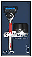 Подарочный набор Gillette Fusion5 Proglide Premium Edition (станок с кассетой + подставка)