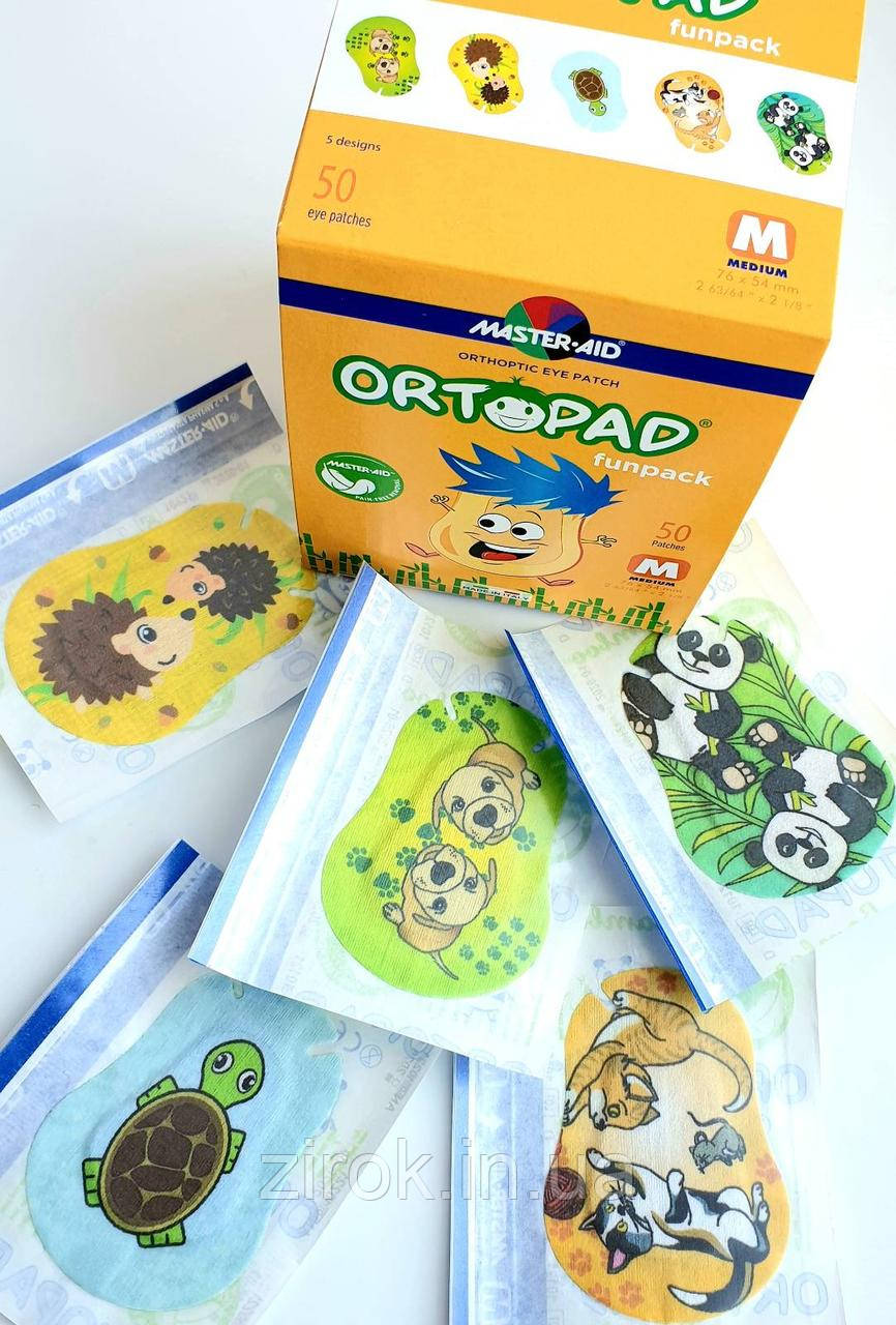Оклюдер (пластир) для очей Ортопад Medium Фан Пек