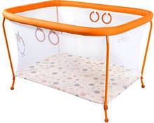 Дитячий манеж Ommi Classic New, жовтогарячий