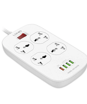 Сетевой фильтр-удлинитель Ldnio SC4407 на 4 розетки 4USB 2 м White (N119584), фото 5