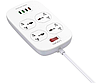Сетевой фильтр-удлинитель Ldnio SC4407 на 4 розетки 4USB 2 м White (N119584), фото 7