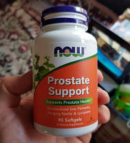 Комплекс для здоров'я простати Now Foods Prostate Support 90 капс вітаміни для чоловіків, фото 4