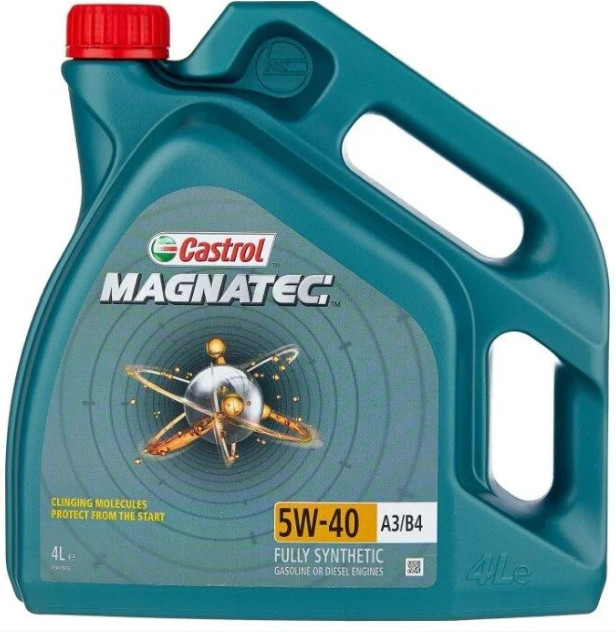 Моторне масло Castrol Magnatec 5W-40 A3/B4 4 л Синтетичне, фото 1