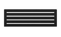 Радіатор опалення Genesis-Aqua Feneli 140x55 см