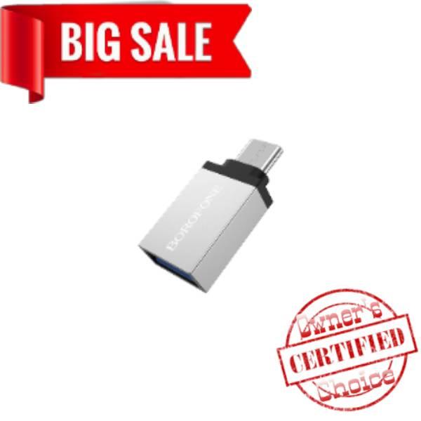 OTG Переходник Borofone BV3 Type-C Стальной — Купити Недорого на Bigl ...