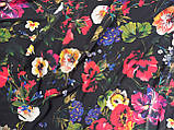 Тканина шифон принтований  № 2113, фото 8