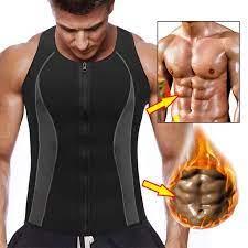 Жилет талії чоловіка для гарячої неопрену Weightloss корсет формувальник тіла блискавка безрукавка