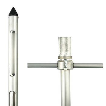 Пробовідбірник для зерна 3 м (Ø 35 мм) н/ж сталь, з ручками