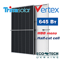 Сонячні панелі Trina Solar TSM-DE21 210M132 645W, MBB
