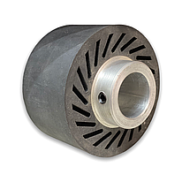 Прогумований барабан для абразивної стрічки 590*50*32 мм