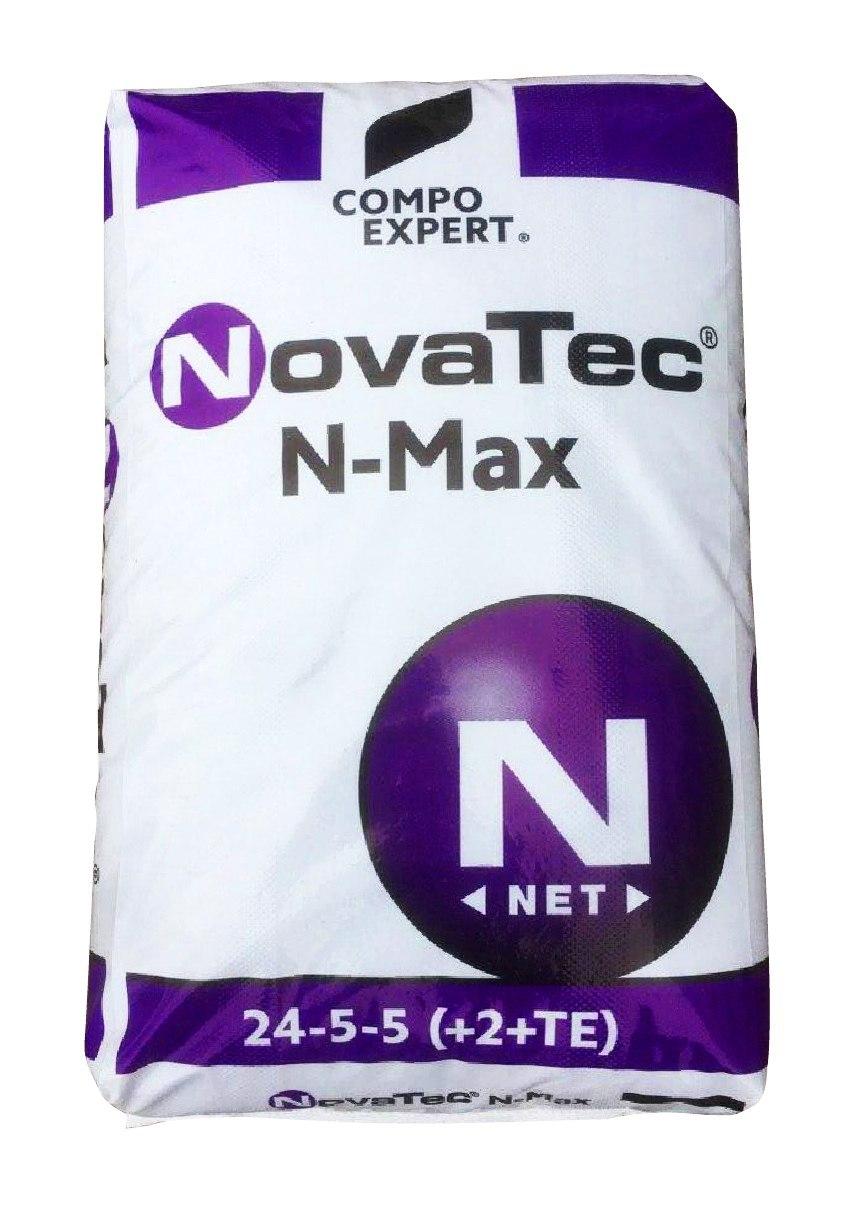 Комплексне мінеральне добриво для газону NovaTec® N-Max 24-5-5 (+2+TE) Весна-Старт, 25 кг, COMPO EXPERT,
