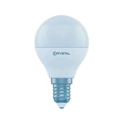 Лампа світлодіодна шар G45 4W PA Е14 4000K CRYSTAL (G45-001), фото 2