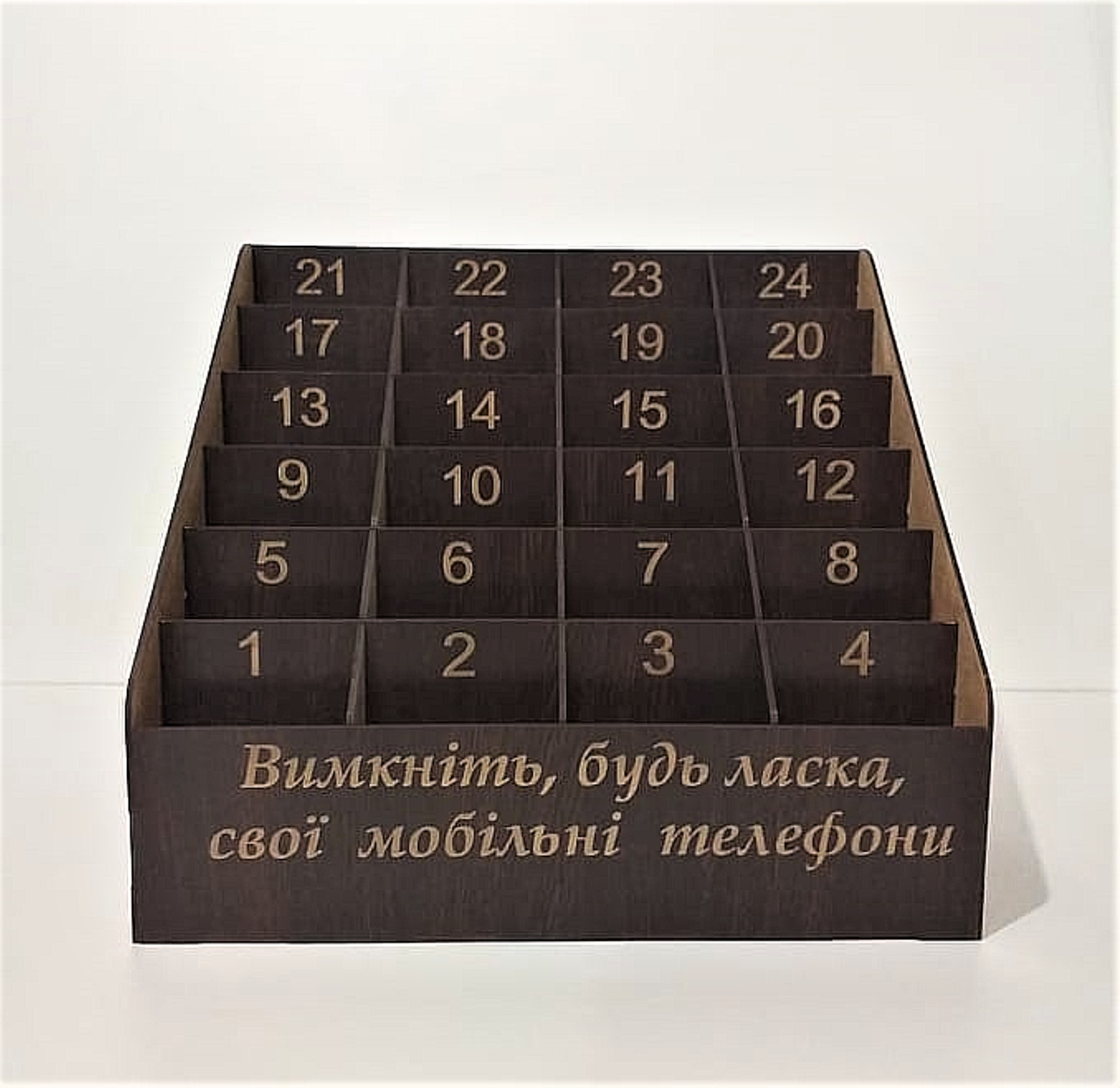 Купити Органайзер для телефонів в школу 34х40х26см. Підставка ...