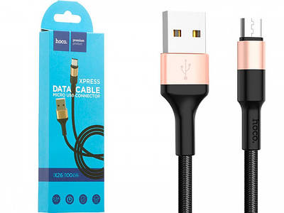 Кабель Hoco Cool Data Cable X 26 Micro 180091