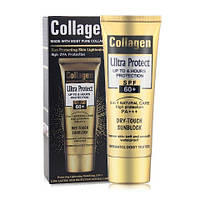 Солнцезащитный крем Wokali Collagen Ultra Protect Dry Touch 3 в 1 Защита SPF 60+ 100 мл