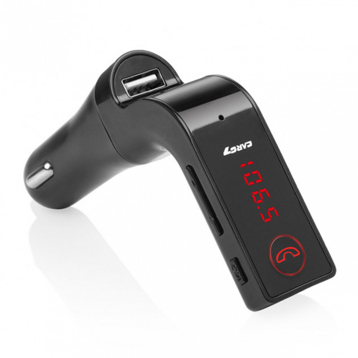 Трансмітер FM модулятор G7 bluetooth, Чорний, фото 1