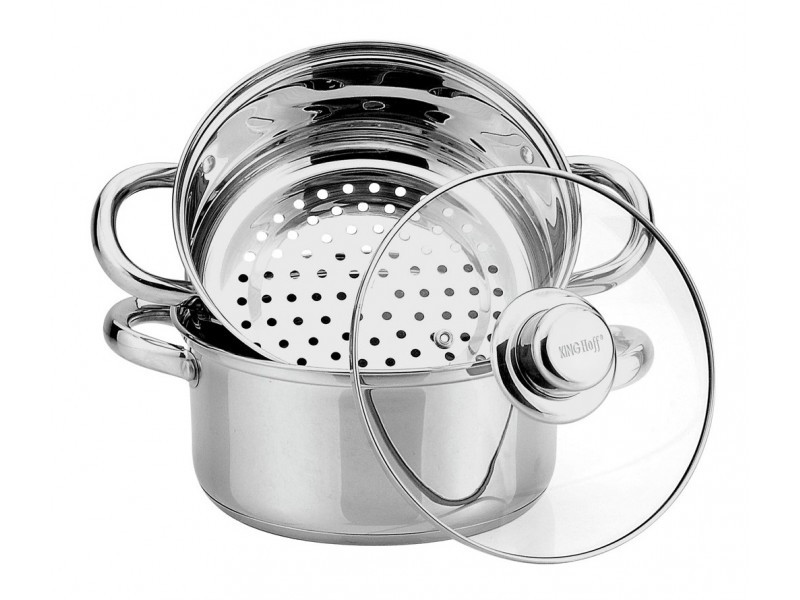 Пароварка KingHoff 2,5 л KH-3315 3 частини