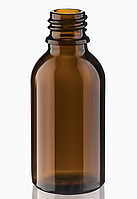 Флакон скляний 30 мл коричневий 18 мм