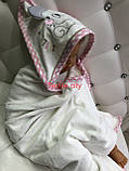 Рушничок махровий з рукавичкою для новонароджених і до 3 р дітей, фото 5