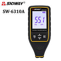 Толщиномер для проверки ЛКП SNDWAY SW-6310A Fe+NFE большой дисплей