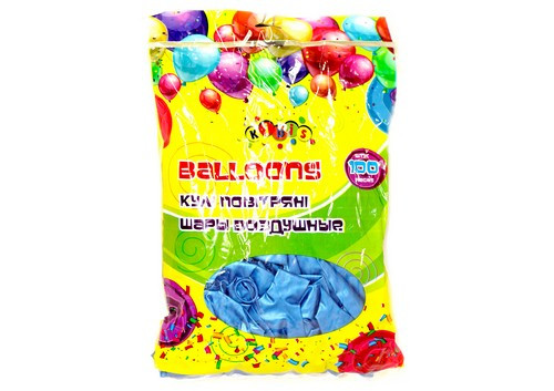 Кульки повітряні Kidis 2,8 грам 12 " перламутрові бузкові (1шт) арт.8650, фото 1