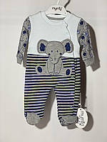 Чоловічок "Слон" для хлопчика Mymio 2456 56 см Блакитний