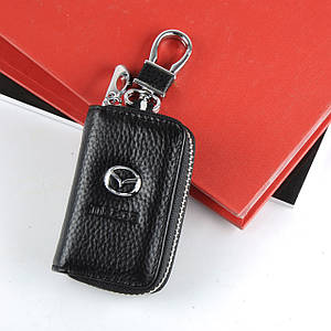 Ключниця з логотипом авто Mazda, брелок Мазда