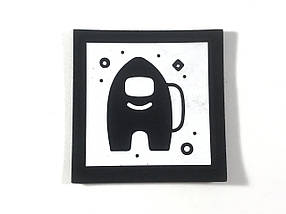 Нашивка Космічний корабель Among Us 50х50 мм