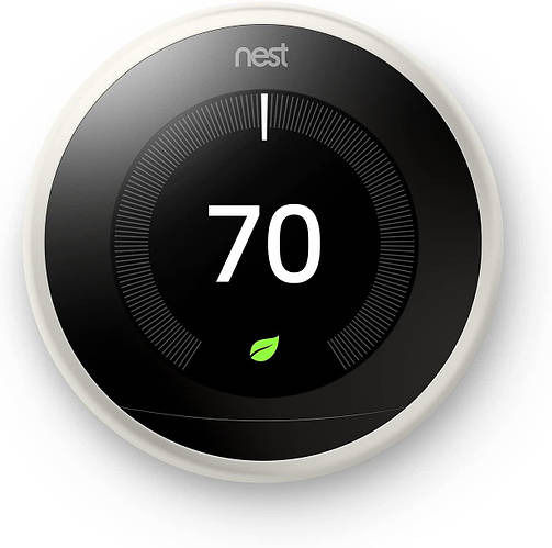 Купити Розумний термостат Nest Thermostat 3rd Gen White, ціна 10299 грн ...