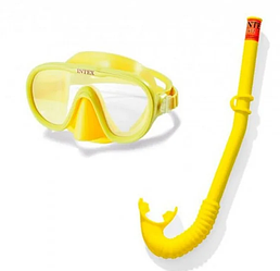 Комплект для плаванья Intex 55642 Adventurer Swim Set Желтый