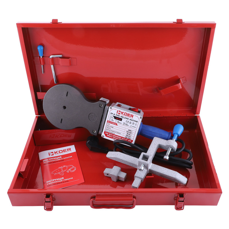 Паяльник для PP-R труб KOER Чехия KW.04 без насадок